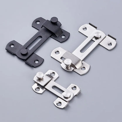 Barn Door Latch Sliding Right Angle Bolt Wine Cooler Closet Baby Safety