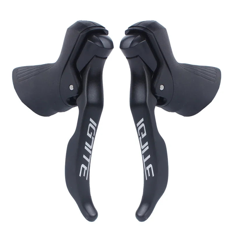 SENSAH Road Bike Shifters 2x7 2x8 2x9 2x10 Speed Brake Lever 16/18/20 Speed Bicycle Derailleur For Shimano Sora Tiagra Claris-EXPROTAS
