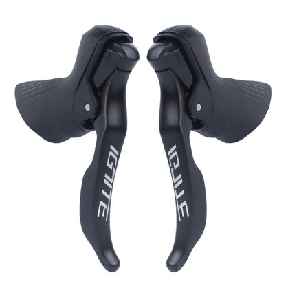 SENSAH Road Bike Shifters 2x7 2x8 2x9 2x10 Speed Brake Lever 16/18/20 Speed Bicycle Derailleur For Shimano Sora Tiagra Claris-EXPROTAS
