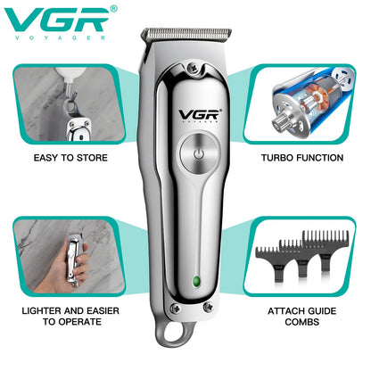 Professional Hair Clippers Trimmer Cordless Cutting Machine for Men
