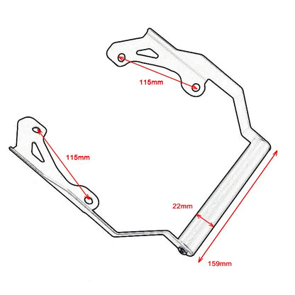 Motorcycle Phone Mount GPS Navigation Bracket for Honda NC750X - EXPROTAS