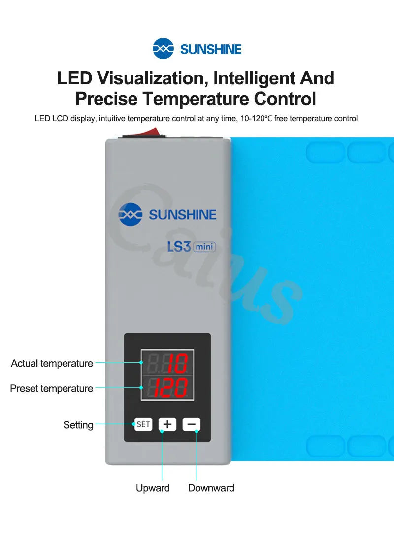 SUNSHINE LS3 Mini LCD Screen Remover for Phones & Tablets Below 10.5"