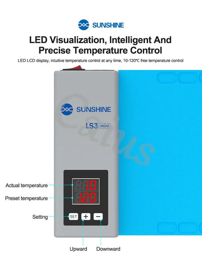 SUNSHINE LS3 Mini LCD Screen Remover for Phones & Tablets Below 10.5"