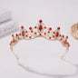 Korean Style Girl Bridal Tiara Hair Accessory for Weddings and Parties