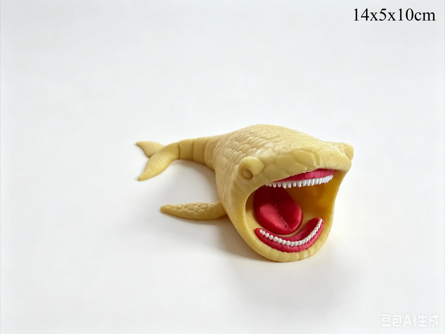 3D Printing Sea Eater Bloop Gran Maja Action Figure Model Toy 4pc