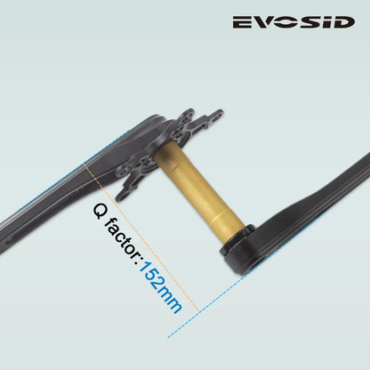 EVOSID 110BCD Road Bike Crankset Hollow Tech 165/175mm CNC Bolts