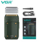 VGR Shaver Professional Razor Electric Mini Beard Trimmer USB Charge