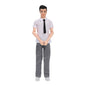 30cm Fashion Ken Doll 1/6 Movable Joints Clothes Suit Dress-Up Toy