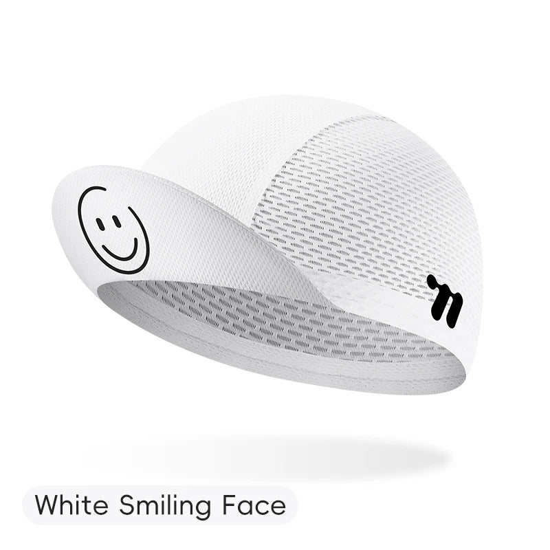 Sun Protection Cycling Cap Unisex Breathable Hat with Brim Sports Bike