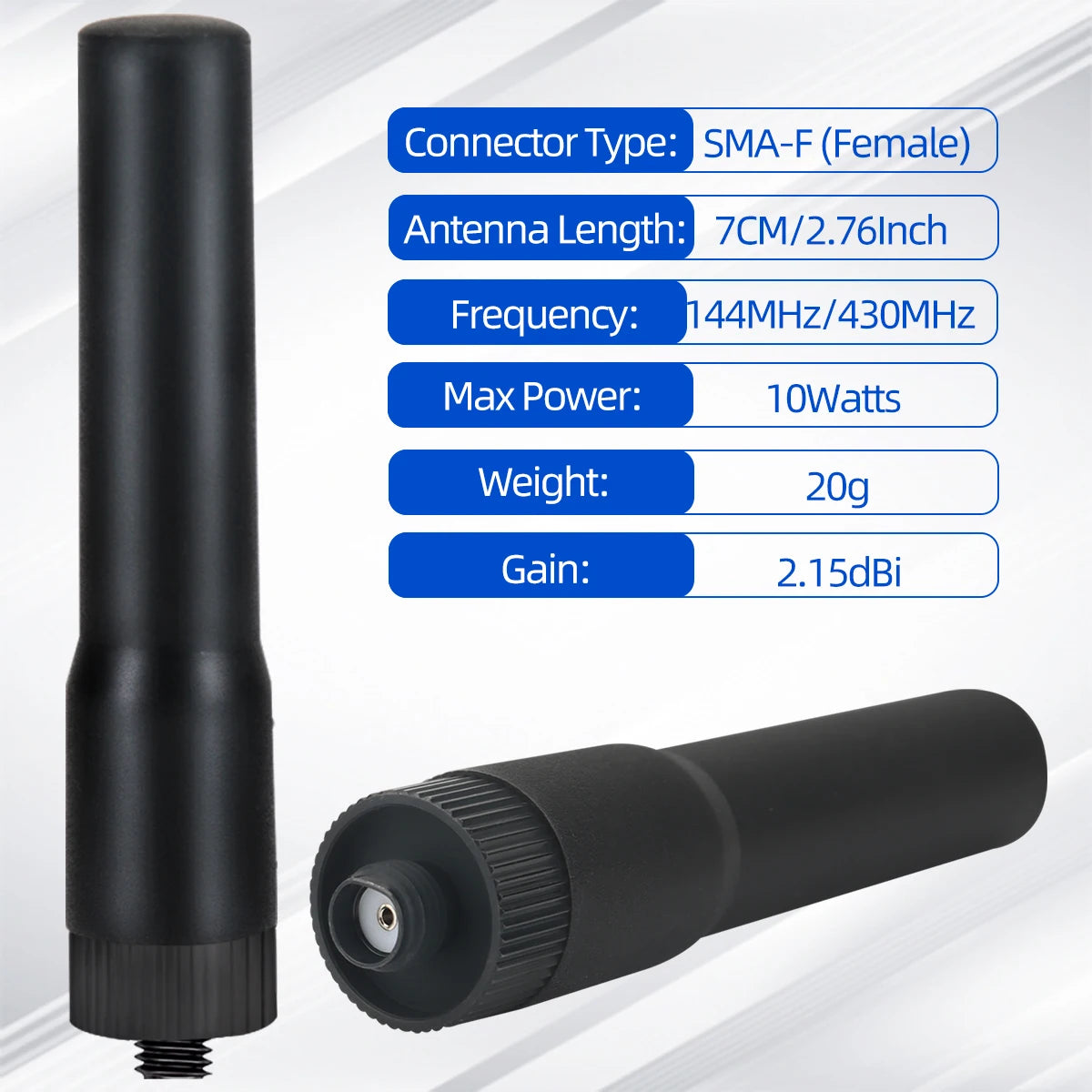 SMA-Female Antenna for Baofeng UV-32 UV-K5 Dual Band VHF UHF Radio