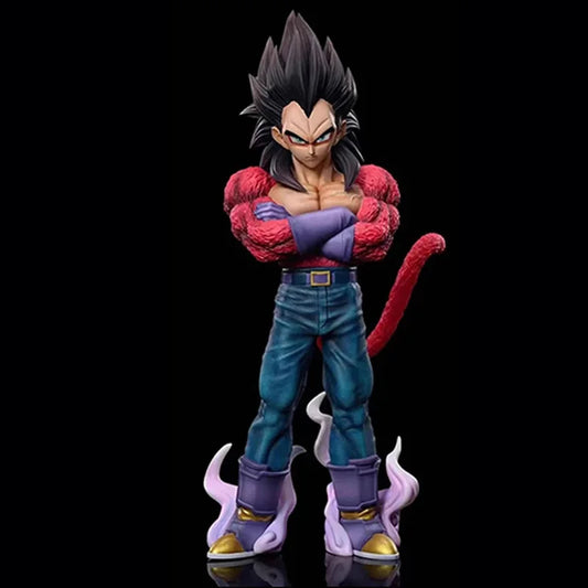 29cm Dragon Ball GT SSJ4 Goku Vegeta Figure PVC Anime Action Model Toy