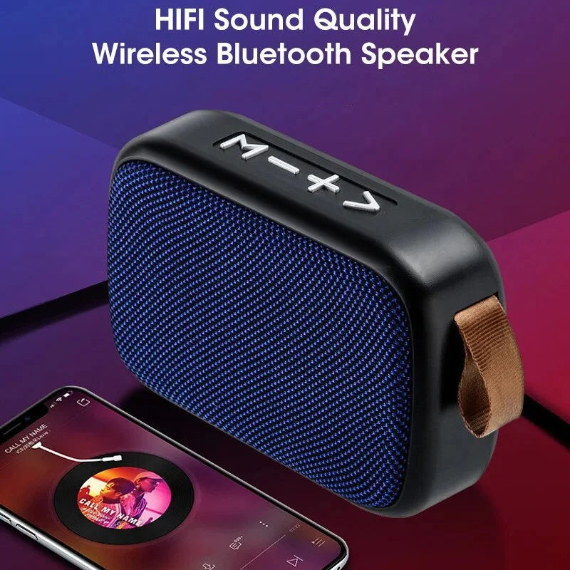 Portable Mini Speaker Bluetooth FM Radio MP3 Player with TF Card Support