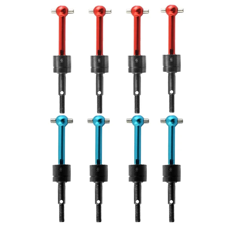 4Pcs 1/10 RC Car Drive Shaft CVD Universal Parts for Tamiya TT01 TT02