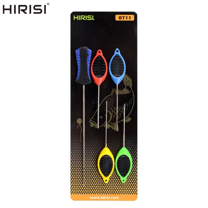 Hirisi BT11 Carp Bait Needle Set Gated Pop-Up Boilie Splicing Pins Tool