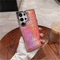 Gradient Crocodile Leather Case for Samsung Galaxy S23-S25 Ultra Plus Hard Cover