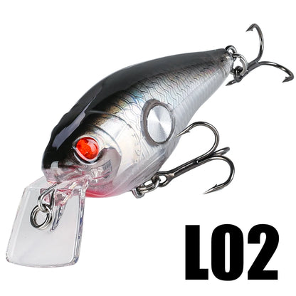 SeaKnight SK003 10g 55mm Crankbait Lure, Floating Deep Diving Wobbler for Saltwater Fishing