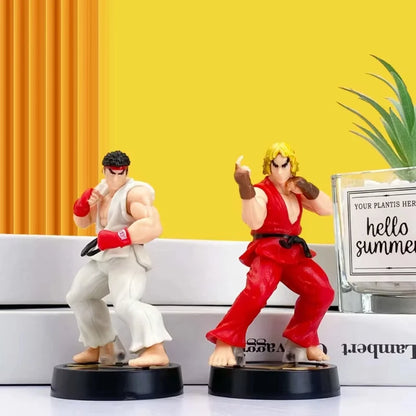 Street Fighter Ken Masters Ryu PVC Anime Fighting Game Action Figure Toy