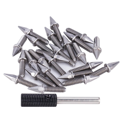 24pcs Hex Socket Screws RC Crawler Spiked Bolts for SCX10 D90 TRX4