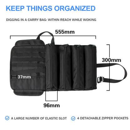 For BMW R1200GS R1250GS Adventure For Benelli TRK 702 502 Motorcycle Portable Repair Kit Tool Storage Bag Roll Up Pouch Organize