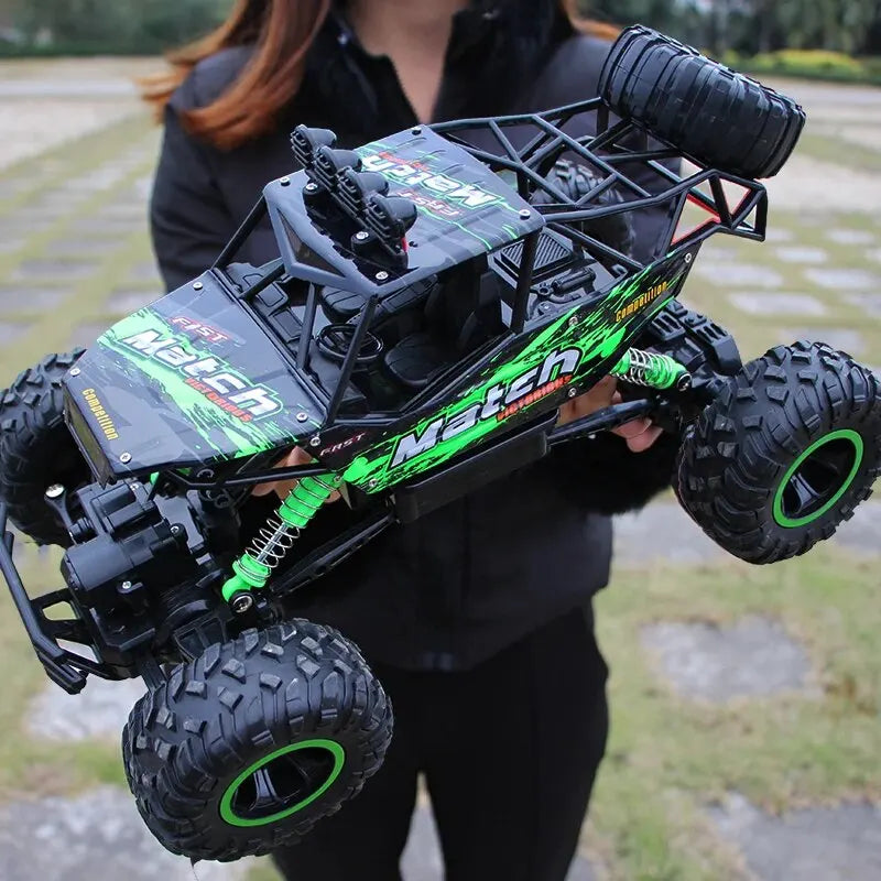 1:12 / 1:16 4WD RC Car With Led Lights 2.4G Radio Remote Control Cars Buggy Off-Road Control Trucks Boys Toys for Children-EXPROTAS