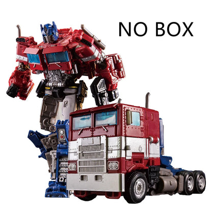 AOYI Transformation Deformation toy Action Figure Siege studio series SS38 KO Alloy truck container Scourge black convoy 3colors-EXPROTAS
