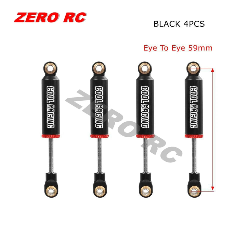 RC Car Shock Absorbers 53mm 59mm 65mm 71mm 77mm Metal Hydraulic Dampers