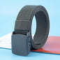 Nylon Adjustable Belt 120cm Tactical Outdoor Military Waist Plastic Buckle