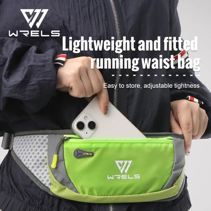 Running Waist Bag Waterproof Sports Pack Unisex Hiking Belt with Pockets