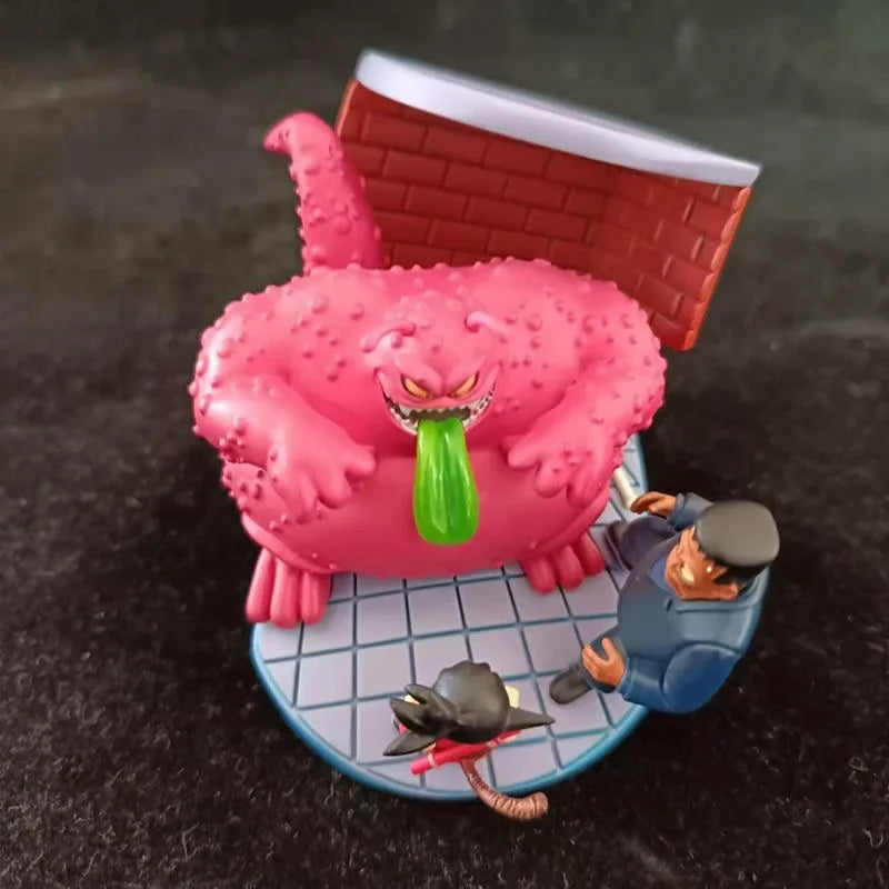 Dragon Ball Figure Son Goku Yajirobe Barbecue Cymbal 8cm PVC Action Statue Gift