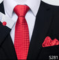 EXPROTAS Tie Pocket Square 8cm Wedding Formal Men’s Accessories