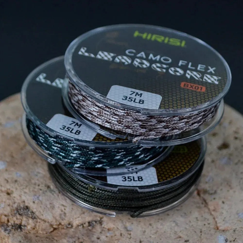 Hirisi 35lb 7m Leadcore Carp Fishing Line Braided Lead Hair Rig Tackle