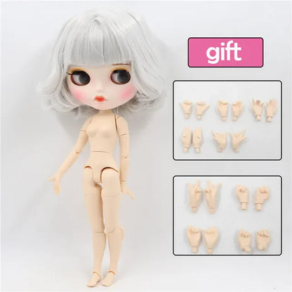 Blyth Doll 1/6 Body BJD Toy 30cm Random Eye Colors Icy Doll