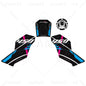 3M Motorcycle Fuel Tank Pad Anti Slip Decals for CFMOTO 450MT 2024
