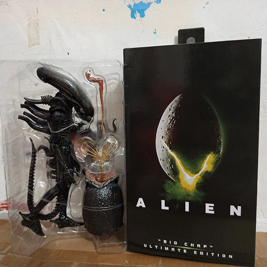NECA Alien Big Chap Figure 40th Anniversary Predator Egg Facehugger Model Toy