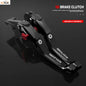 5D CNC Aluminum Foldable Motorcycle Brakes Levers Set for Himalayan 450 2023