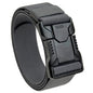 Men's Buckle Tactical Belt Red Ears Plastic Multifunctional Military Canvas