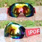 Lightweight Ski Goggles UV400 Anti-Fog Snowboard Eyewear Men Women Winter Adult