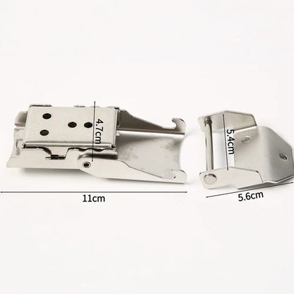 Detachable Stainless Steel Buckle Lock for Motorcycle Trunk with 2 Keys