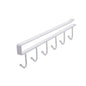 Under Shelf Hooks Mug Holder Kitchen Cup Rack Metal Storage Organizer