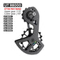 LTWOO UT Bicycle Ceramic Bearing Carbon Fiber Jockey Pulley Wheel Set Rear Derailleurs Guide For 105 5800 6800 Ultegra DURA ACE-EXPROTAS