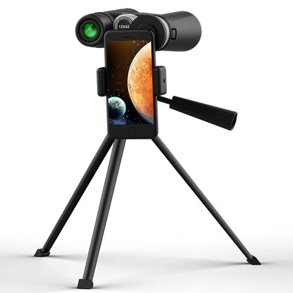12x42 BAK4 Binoculars with Phone Mount Bird Watching Hunting Hiking Travel