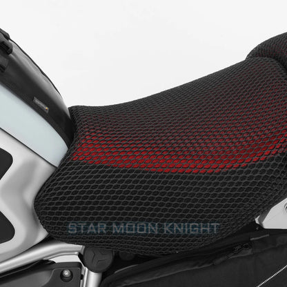 3D Mesh Breathable Anti-Slip Seat Cover Waterproof Cushion for BMW R1200GS R1250GS