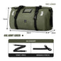 Waterproof Motorcycle Tail Bag 20L–100L Rear Seat Travel Luggage Pannier