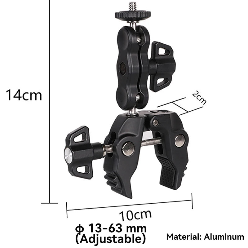 Bike Handlebar Mount Selfie Stick for GoPro Insta360 DJI Accessories