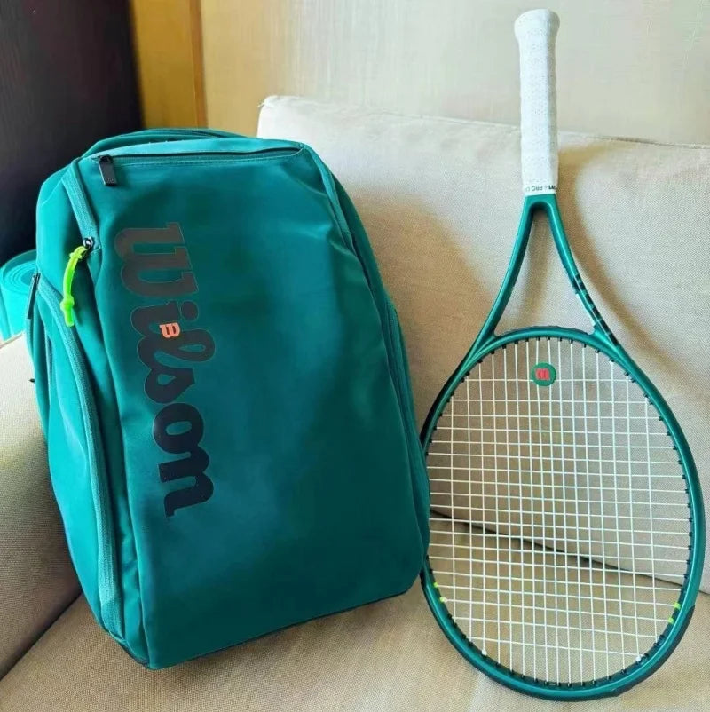 Wilson 2024 Blade V9 Super Tour Tennis Backpack w/ Racket & Shoe Compartments