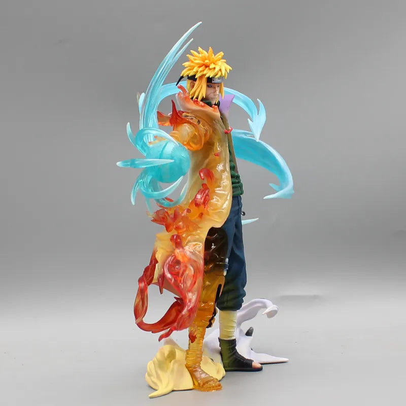 26cm Naruto Figures Namikaze Minato Anime Figures Gk Pvc Statue Action Figurine Rasengan Desk Decoration Model Kids Toys Gift-EXPROTAS