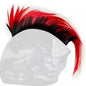 Hawks Mohawk Outdoor Hair Sticker Wigs for Motorcycle Bicycle Accessories