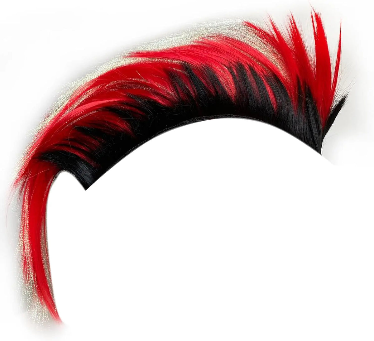 Hawks Mohawk Outdoor Hair Sticker Wigs for Motorcycle Bicycle Accessories