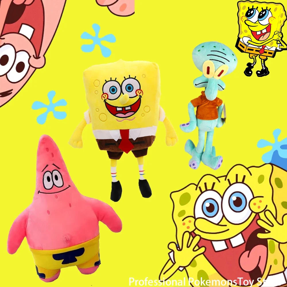 Spongebob Squarepants Patrick Plush Soft Toy Stuffed Cartoon Kids Toy