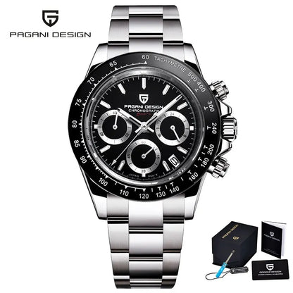 PAGANI Design Men’s Quartz Chronograph Watch VK63 Luxury Business 2024 Wristwatch